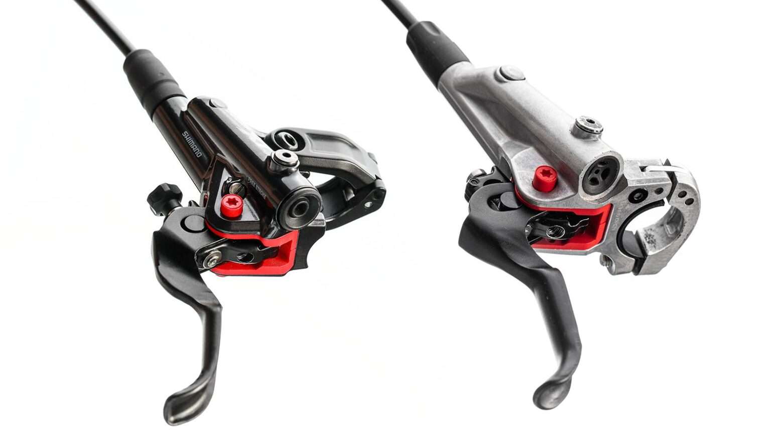 Guarnizioni rosse di protezione del punto di morso del freno Panda Lobster per freni Shimano MTB