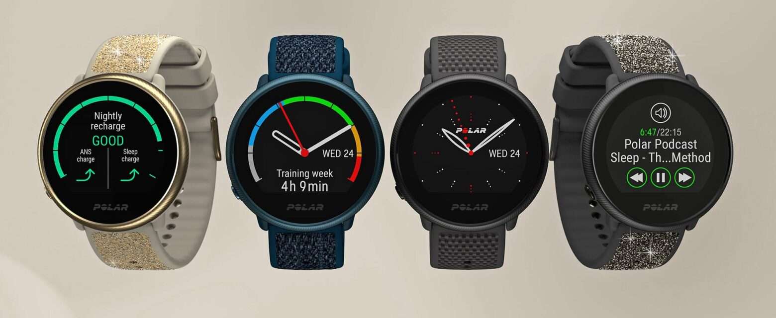 Smartwatch Polar Ignite 2 aggiornato, colori