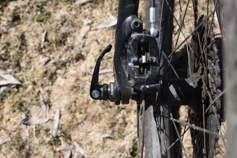 Robert Axle Project, assali Lightning Bolt-On, QR posteriore su Trek Remedy