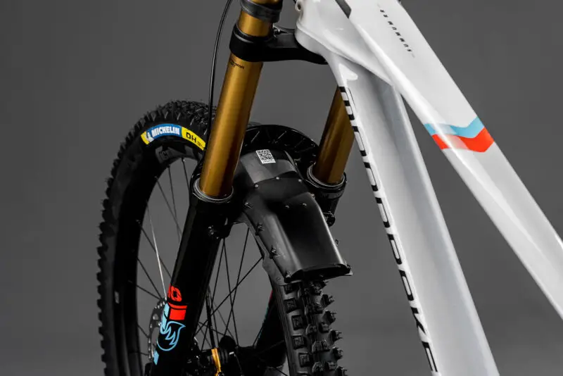 2023 mondraker summum mind telemetry sensore di corsa della forcella integrato con il parafango