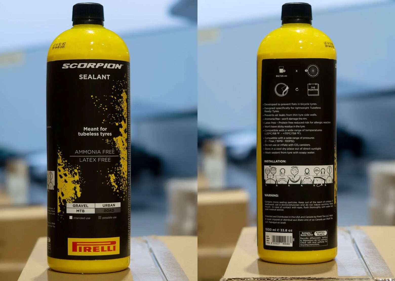 Muc-Off Sigillante Per Tubi Senza Foratura 300 Ml – Perfetto Per MTB E Bici Da Strada, Nuovo