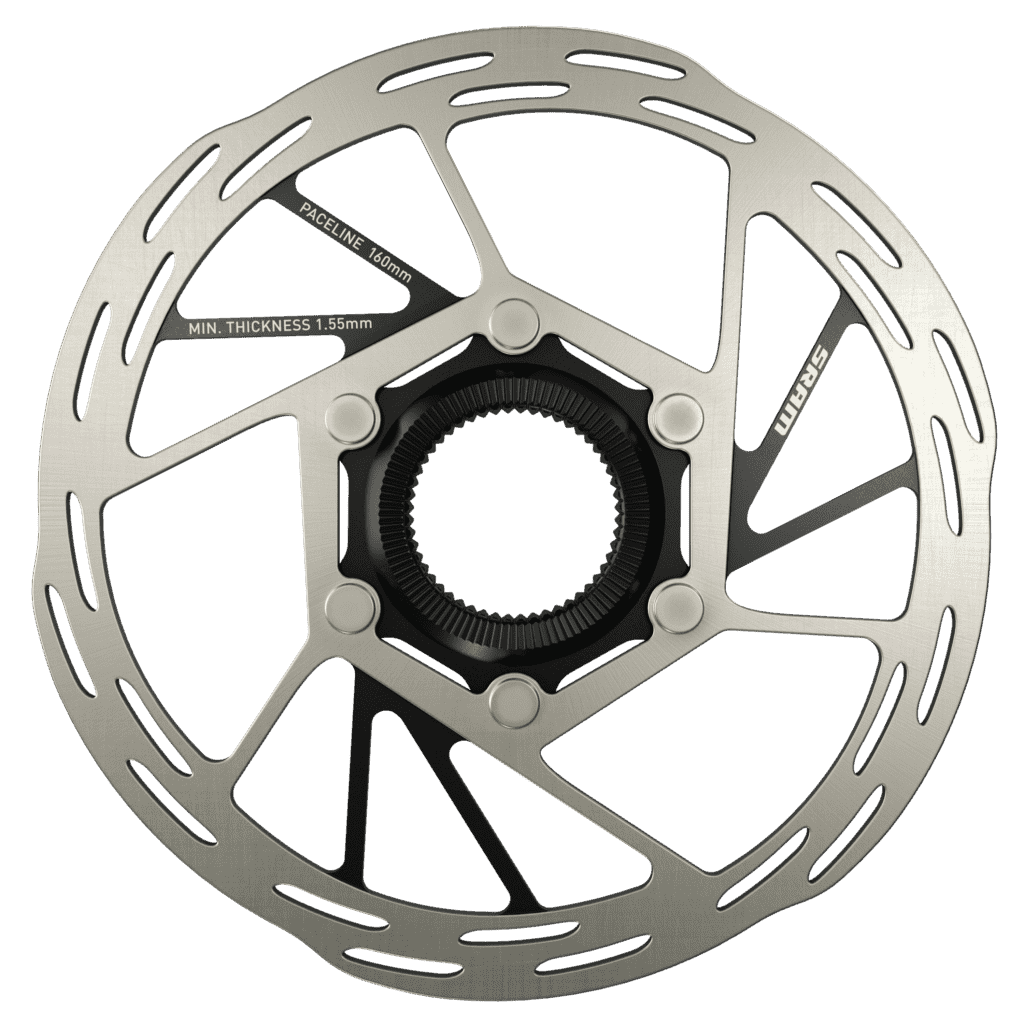 Rotore freno a disco da 140 mm, rotore in bici in acciaio inossidabile mozzi filettati Adattatore flangia del rotore freno con 6 bulloni per mountain road bici