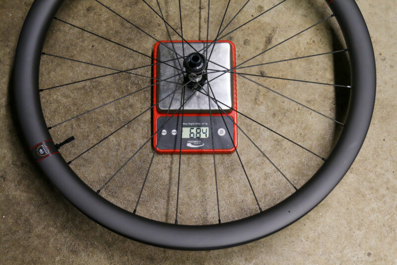 Riserva ruote in carbonio 40 44 GR peso effettivo