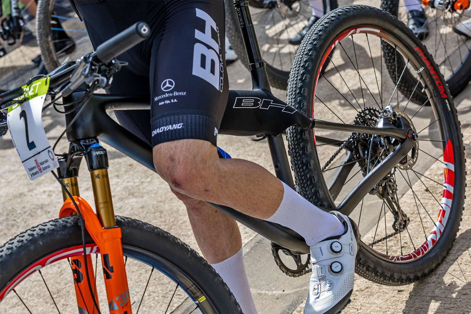 Prototipo BH Lynx Race EVO v2 Spy Shots, prototipo di mountain bike da cross country XC MTB XCO di nuova generazione, anteprima pre-gara