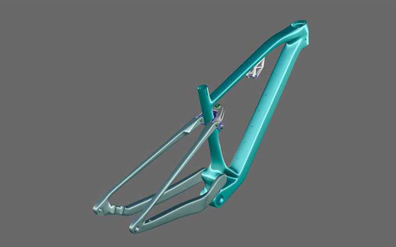 Mountain bike da fondo full-suspension Pinarello Dogma XC 2024, telaio