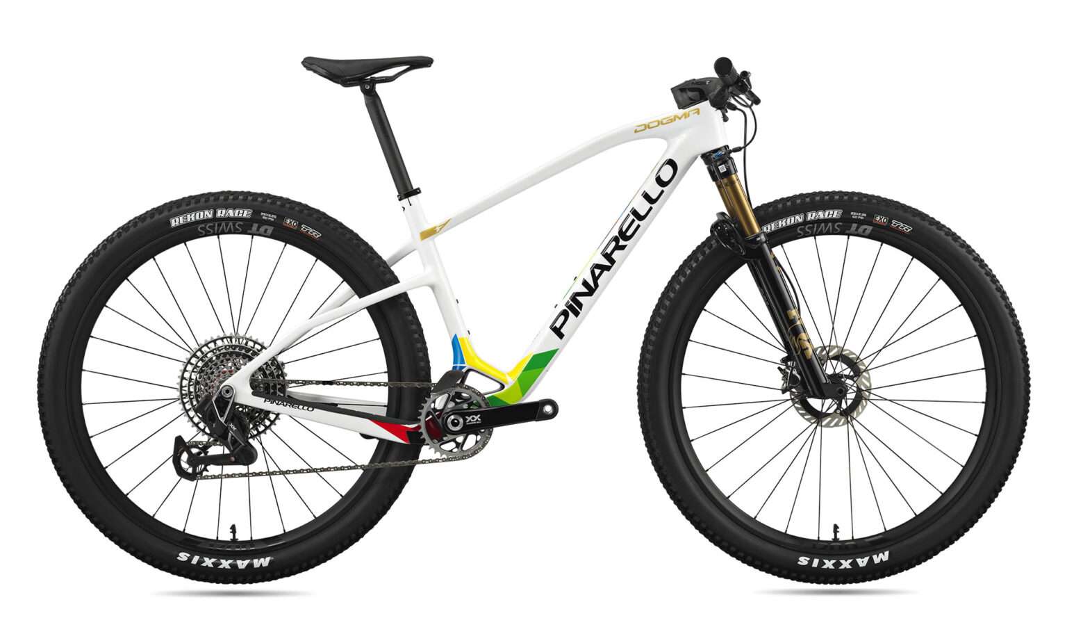 Mountain bike hardtail da fondo Pinarello Dogma XC Hard Tail 2024, replica Ferrand-Prevot