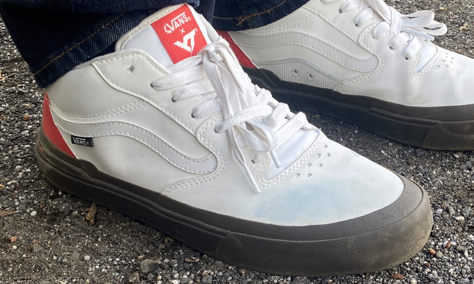 Collaborazione di scarpe in edizione limitata YT x Vans Live Uncaged Off The Wall, scarpe BMX 114