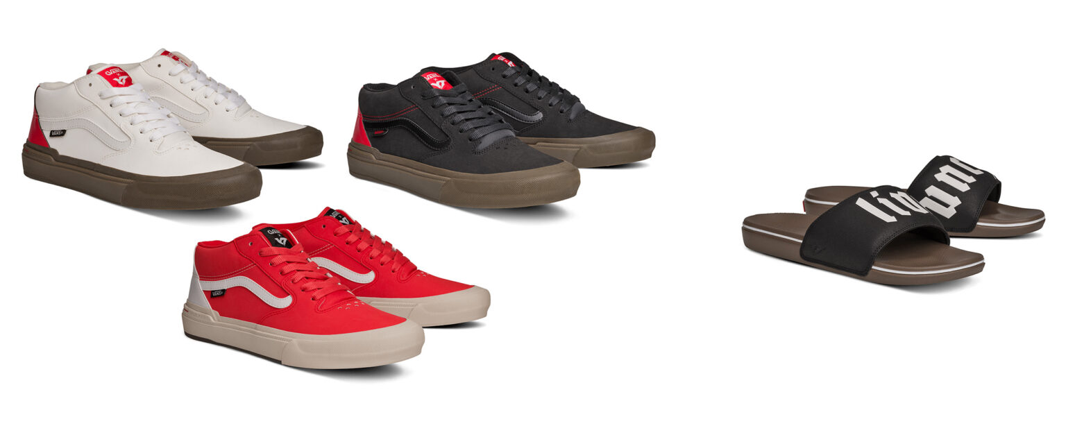 Collaborazione di scarpe Vans x YT Industries Live Uncaged Off The Wall in edizione limitata, colori