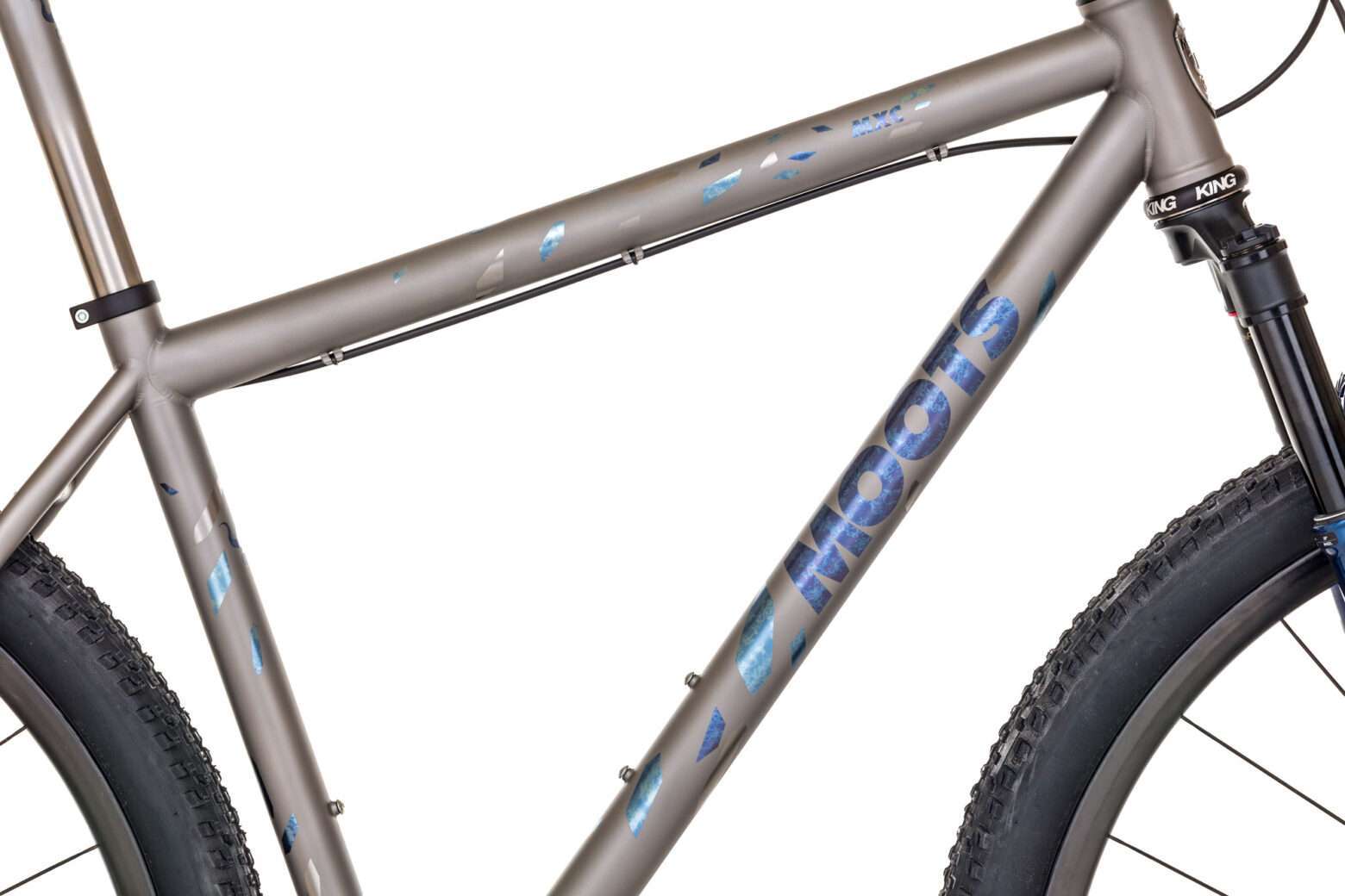 2024 Moots MXC hardtail da fondo leggero, telaio tagliato