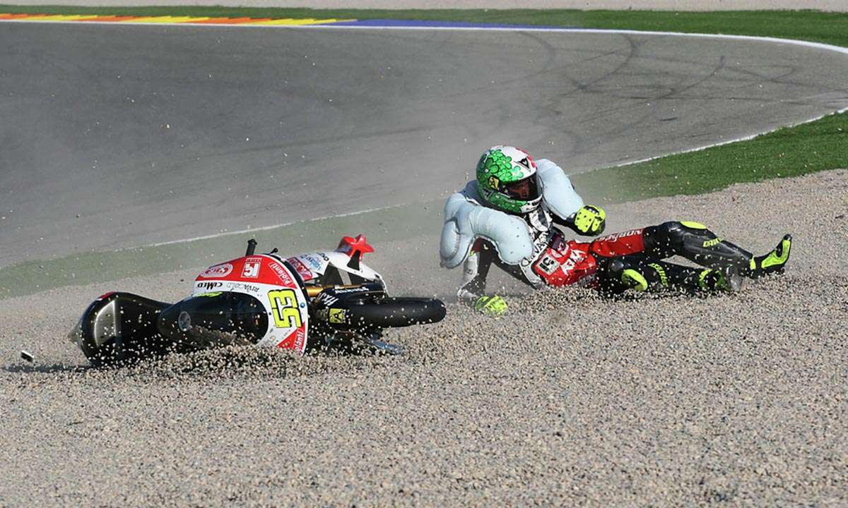 Dainese D-Air Moto Race airbag moto da corsa esistente richiesto dalla MotoGP per la sicurezza del pilota