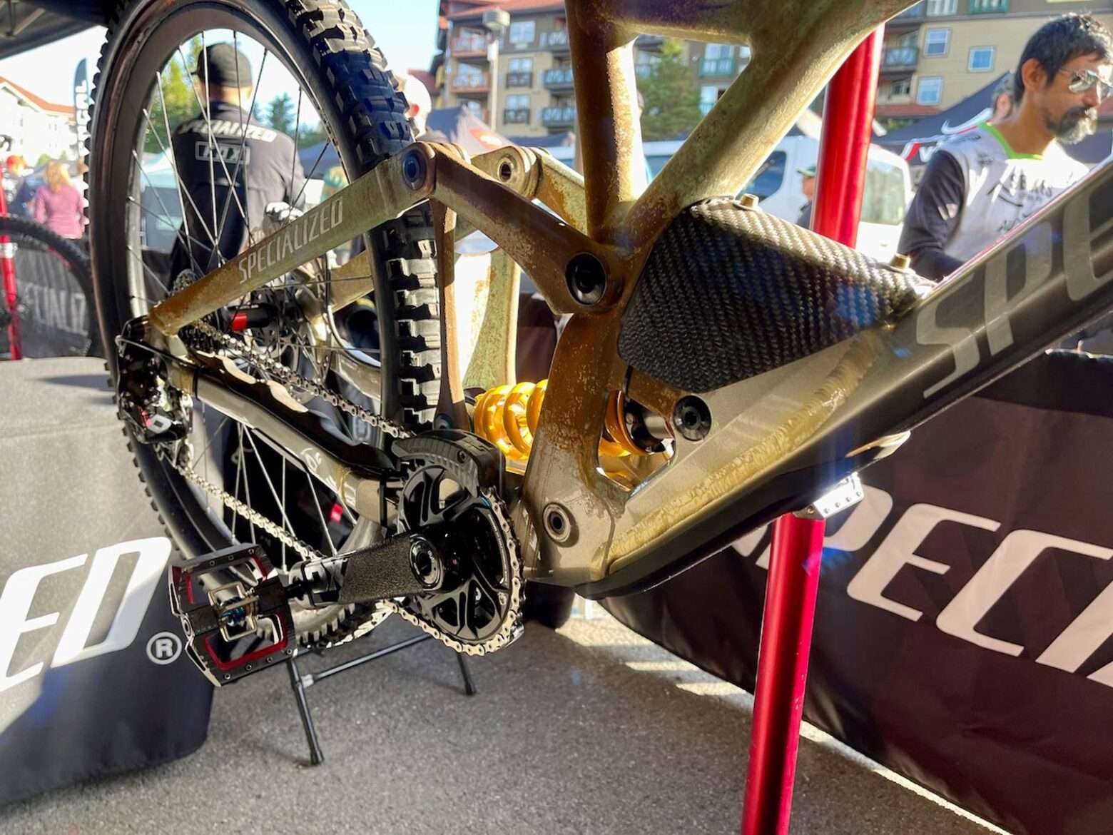 Loic Bruni Specialized Demo Prototype Prototype Active MTB Suspension