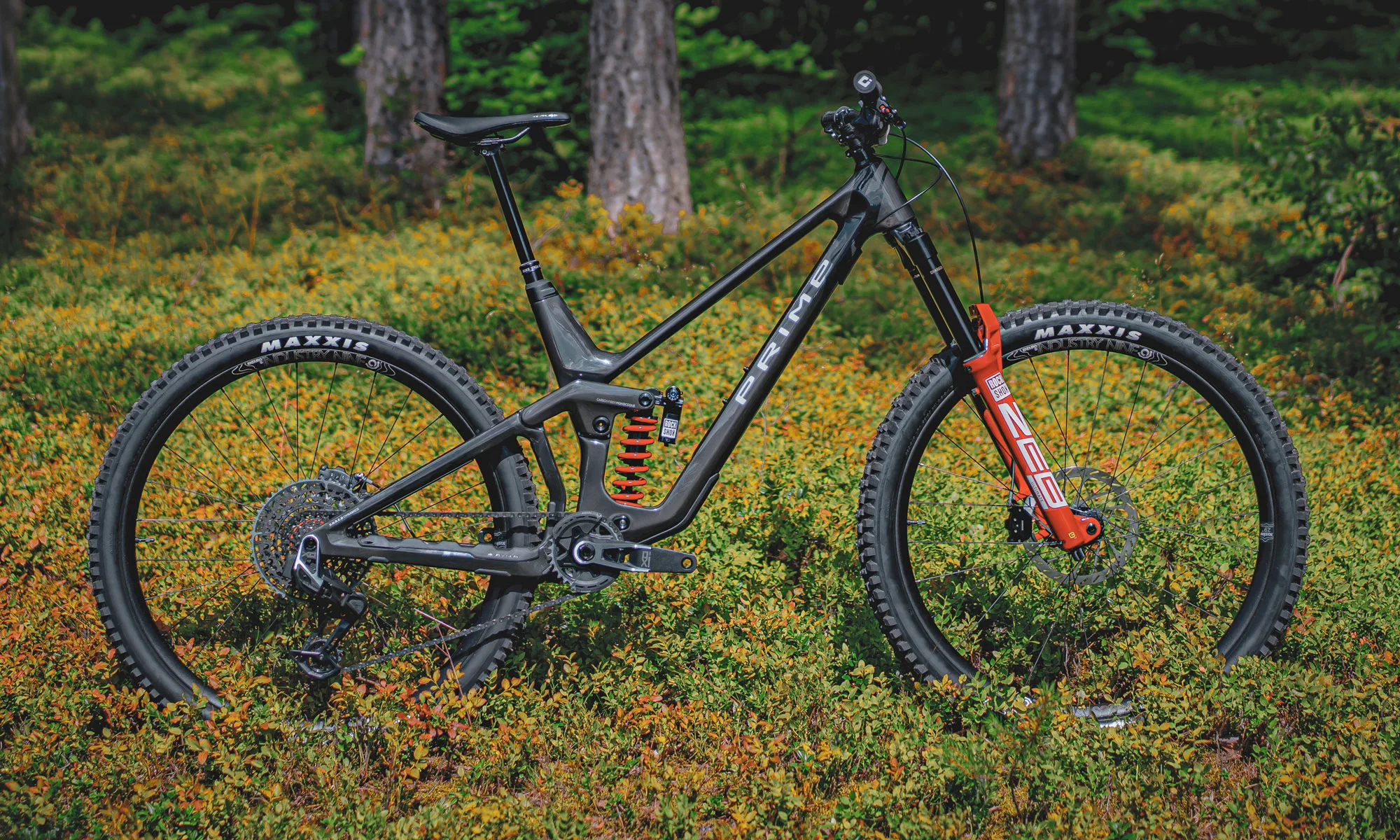 2025 Prime Thunderflash Enduro Bike Bic di carbonio RAW Complete Bike aggiornato con UDH