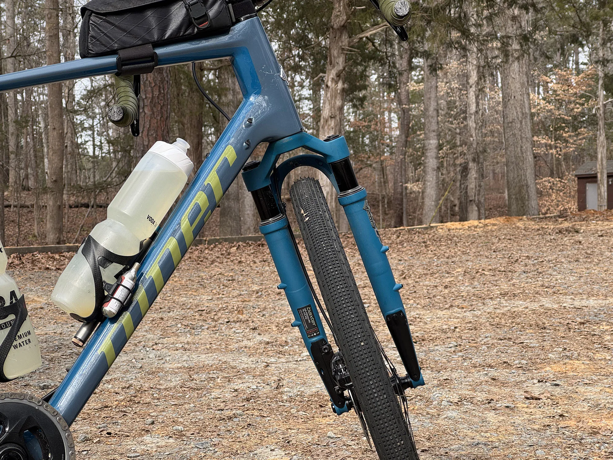 Bic di ghiaia con MRP Baxter Fork