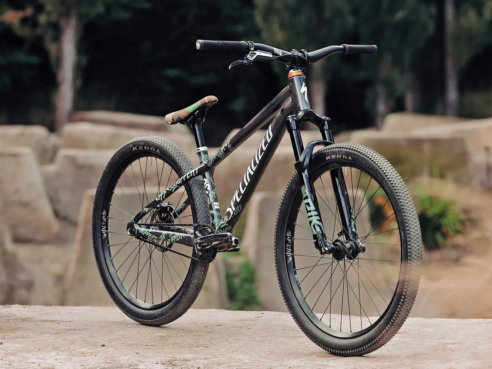 DT Swiss D1900 Classiche ruote Dirtjump e Hub 370 DJ, Bike