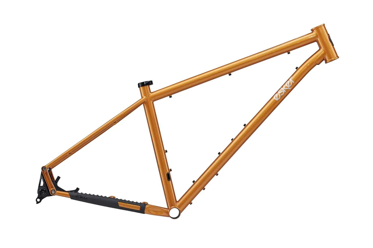 ESKER CYCLES Aggiorna arancione in fila metallica